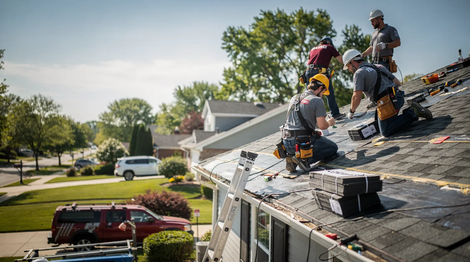 Roof Repair in Noble, IL around you